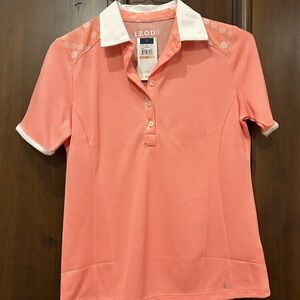 IZOD Women's Pink Button Down Shirt